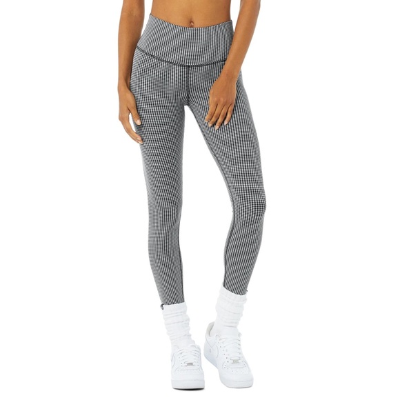 ALO Yoga Pants - Alo Yoga High-Waist Micro Houndstooth Legging sz M